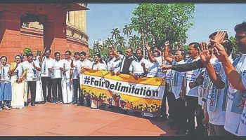 Delimitation is  a huge  betrayal for South India